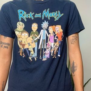 rick and morty adult swim t-shirt